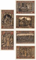 Купить Германия (Тюрингия: Вартбург) набор из 6 нотгельдов 1921