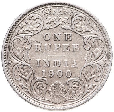 купить Британская Индия 1 рупия (rupee) 1900