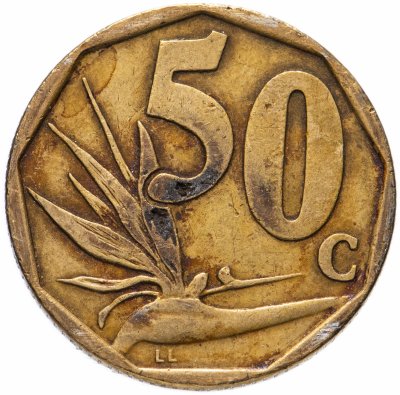 купить ЮАР 50 центов (cents) 1996-2000, случайная дата
