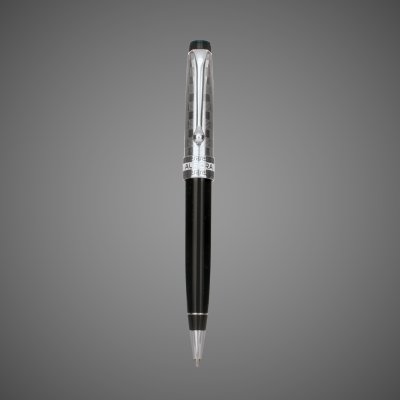 купить Шариковая ручка Aurora Optima Deco Black CT, в подарочной коробке, Драгметаллы: серебро, смола, 2026 г.