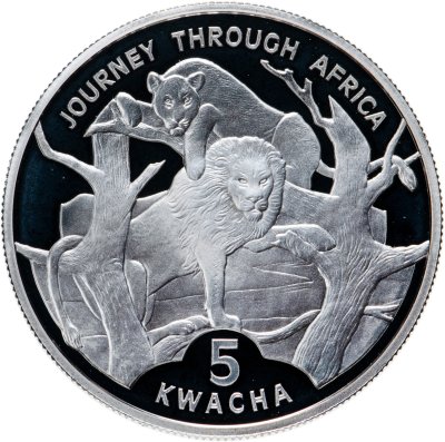купить Малави 5 квача 2006 Путешествие по Африке - Львы