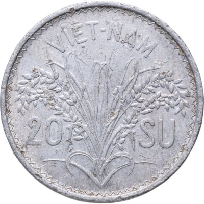 купить Южный Вьетнам 20 су (su) 1953