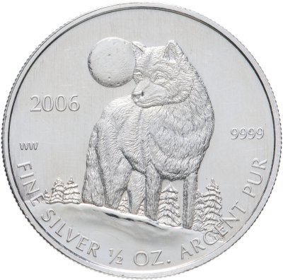 купить Канада 1 доллар 2006 Волк