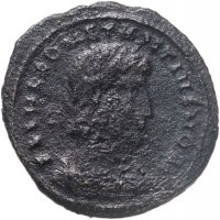 купить Римская Империя, Констанций II, 324–361 гг, Нуммий (реверс: два воина стоят лицом друг к другу, между ними один штандарт)