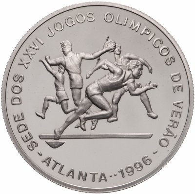 купить 1000 добр (dobras) 1996 XXVI летние Олимпийские Игры, Атланта 1996 - Легкая атлетика Сан-Томе и Принсипи