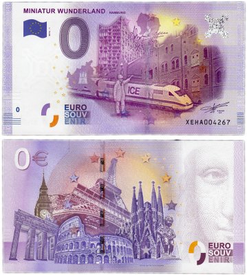 купить 0 евро (euro) "Миниатюрная страна чудес" 2016 1-серия (XE HA-1)