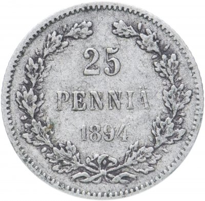 купить 25 пенни (pennia) 1894 L