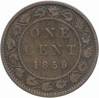купить Канада 1 цент (cent) 1859
