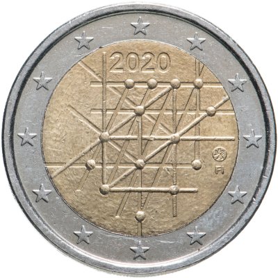 купить Финляндия 2 евро (euro) 2020 "100 лет университету Турку"