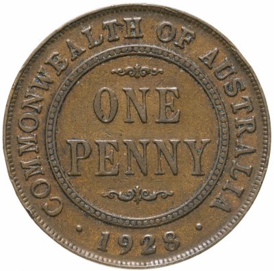 купить Австралия 1 пенни (penny) 1928