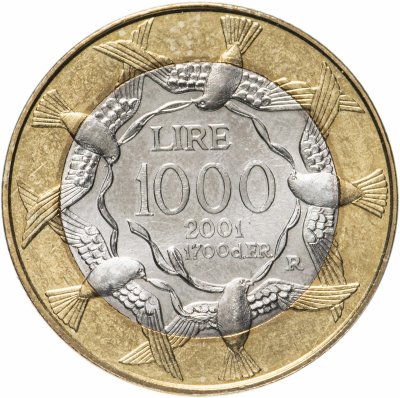 купить Сан-Марино 1000 лир (lire) 2001