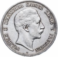 купить Германская Империя, Пруссия 5 марок 1903 A