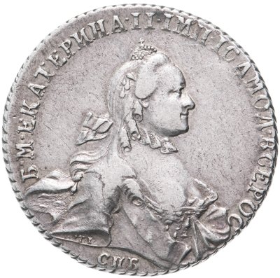купить 1 рубль 1764 СПБ-TI-ЯI