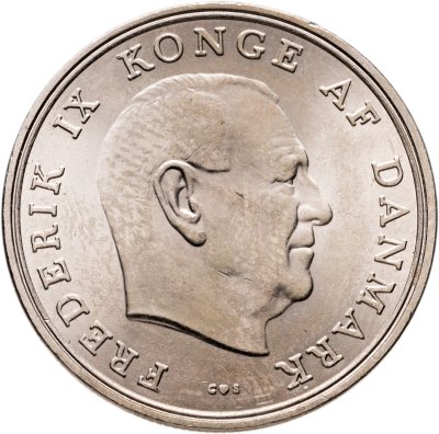 купить Дания 5 крон (kroner) 1968