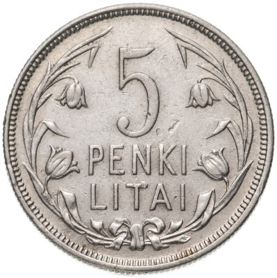купить Литва 5 литов (litai) 1925