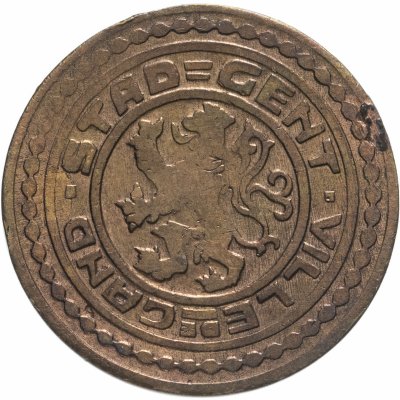 купить Бельгия, город Гент 1 франк 1915 Немецкая оккупация