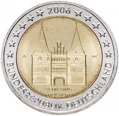 купить Германия 2 евро 2006 A "Федеральные земли Германии: Шлезвиг-Гольштейн"