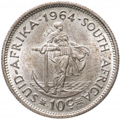 купить ЮАР 10 центов (cents) 1964