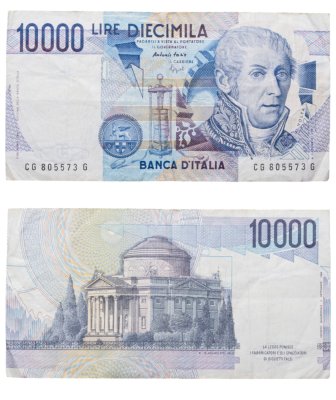 купить Италия 10000 лир 1984