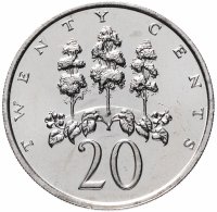 купить Ямайка 20 центов (cents) 1988
