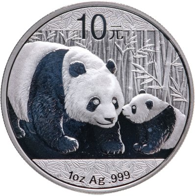 купить Китай 10 юаней 2011 "Панда"