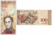 купить Венесуэла 100 боливар 2008 (Pick 93b) 19.12 2008 Серия C