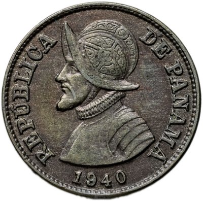 купить Панама 2 1/2 сентесимо (centesimos) 1940