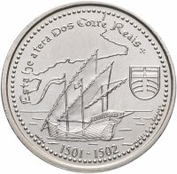 купить Португалия 200 эскудо 2000 "Земля Кортириал"