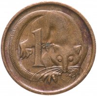 купить Австралия 1 цент (cent) 1966-1984 случайный год