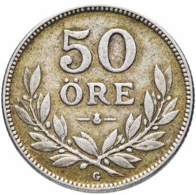 купить Швеция 50 эре (ore) 1935