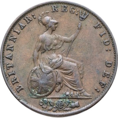 купить Великобритания 1/2 пенни (penny) 1858