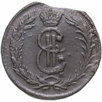 купить 2 копейки 1770 КМ сибирская монета