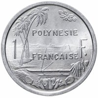 купить Французская Полинезия 1 франк (franc) 1979