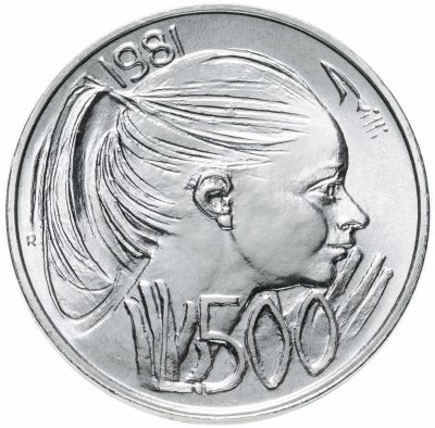 купить Сан-Марино 500 лир (lire) 1981 Мир