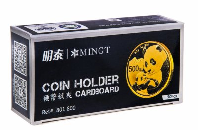 купить Холдеры для монет под скрепку d 20,5 мм, 50 шт в упаковке PCCB