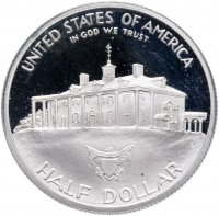 купить США 1/2 доллара (50 центов, half dollar) 1982 S "250 лет со дня рождения Джорджа Вашингтона"