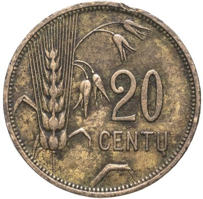 купить Литва 20 центов (cents) 1925