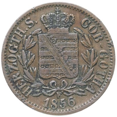 купить Германия, Саксен-Кобург-Гота 2 пфеннига 1856