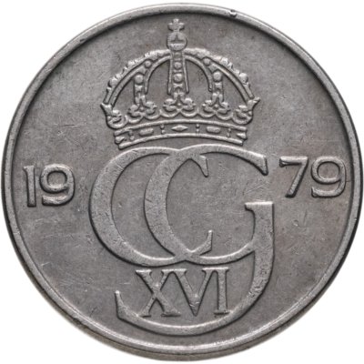 купить Швеция 50 эре (ore) 1979