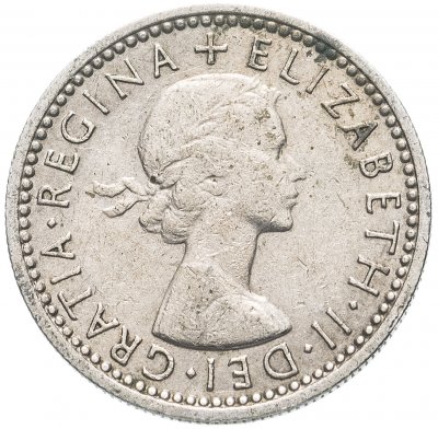 купить Великобритания 6 пенсов (pence) 1954-1970, случайная дата