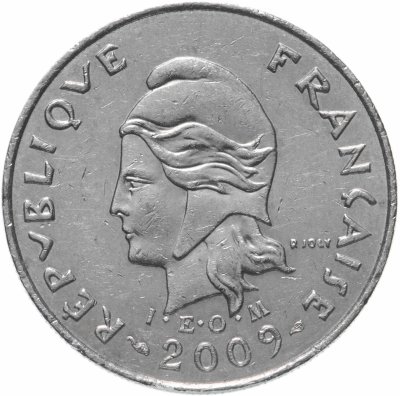 купить Французская Полинезия 10 франков (francs) 2009