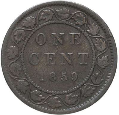купить Канада 1 цент (cent) 1859