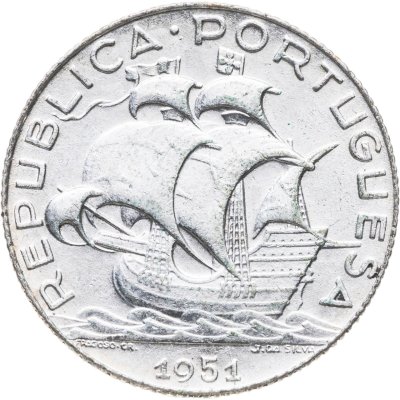купить Португалия 2,5 эскудо (escudos) 1951