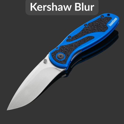 купить Складной полуавтоматический нож Kershaw Blur (1670NBMAG), сталь CPM-MagnaCut, рукоять алюминий/резина