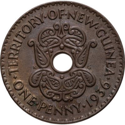 купить Новая Гвинея 1 пенни (penny) 1936