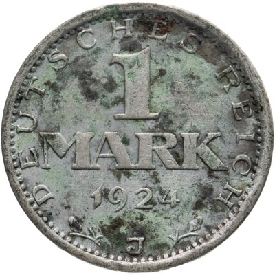 купить Германия 1 марка "J" 1924