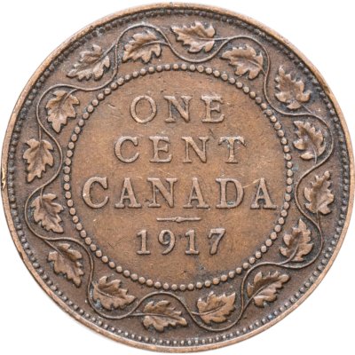 купить Канада 1 цент (cent) 1917