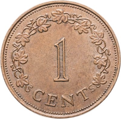 купить Мальта 1 цент (cent) 1972