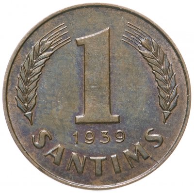 купить Латвия 1 сантим (centime) 1937