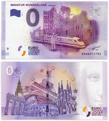 купить 0 евро (euro) "Миниатюрная страна чудес" 2017 1-серия, 2 выпуск (XE HA-1)